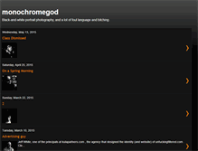 Tablet Screenshot of monochromegod.blogspot.com