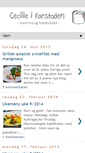 Mobile Screenshot of cecilieiforstaden.blogspot.com