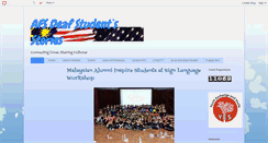 Desktop Screenshot of afsdeafstudent.blogspot.com