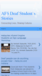 Mobile Screenshot of afsdeafstudent.blogspot.com