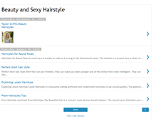 Tablet Screenshot of beautyandsexyhairstyle.blogspot.com