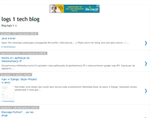 Tablet Screenshot of log1blog.blogspot.com