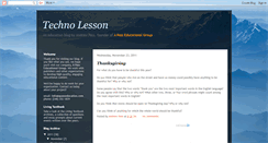 Desktop Screenshot of lessontech.blogspot.com