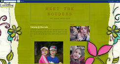 Desktop Screenshot of meetthehoudeks.blogspot.com