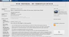 Desktop Screenshot of christianbusch.blogspot.com