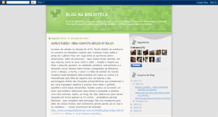 Desktop Screenshot of blognabiblioteca.blogspot.com
