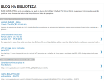Tablet Screenshot of blognabiblioteca.blogspot.com