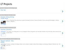 Tablet Screenshot of ltprojects.blogspot.com