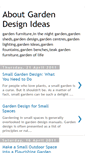 Mobile Screenshot of gardendesignideasguide.blogspot.com