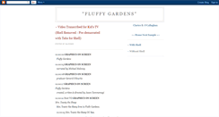 Desktop Screenshot of fluffygardens.blogspot.com
