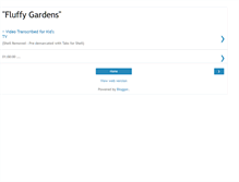 Tablet Screenshot of fluffygardens.blogspot.com