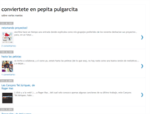 Tablet Screenshot of convierteteenpepitapulgarcita.blogspot.com