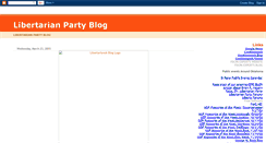 Desktop Screenshot of libertarianok.blogspot.com