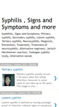 Mobile Screenshot of health-syphilis.blogspot.com