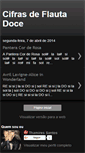 Mobile Screenshot of cifrasdeflauta.blogspot.com