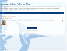 Tablet Screenshot of location-saint-palais-sur-mer.blogspot.com