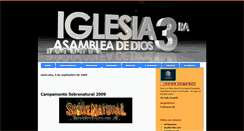 Desktop Screenshot of iglesia3raad-actividades.blogspot.com