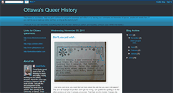 Desktop Screenshot of ottawaqueerhistory.blogspot.com