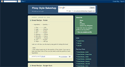 Desktop Screenshot of pinoystylebakeshop.blogspot.com