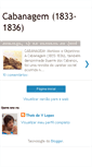 Mobile Screenshot of cabanagem1833-1836.blogspot.com