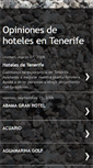 Mobile Screenshot of hoteltenerife.blogspot.com