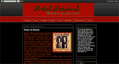 Desktop Screenshot of metal-nacional.blogspot.com