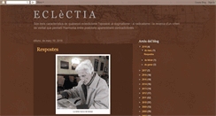 Desktop Screenshot of eclectia.blogspot.com