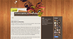 Desktop Screenshot of itsnotasprintitsamarathon.blogspot.com