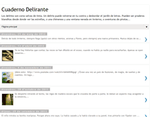 Tablet Screenshot of cuadernosdelirantes.blogspot.com