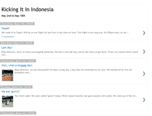 Tablet Screenshot of kickingitinindonesia.blogspot.com