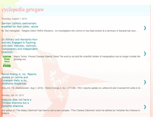 Tablet Screenshot of cyclopedia-gewgaw.blogspot.com