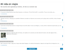 Tablet Screenshot of mividaenviajes.blogspot.com