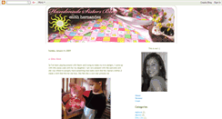 Desktop Screenshot of handmadesisters.blogspot.com