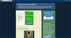 Desktop Screenshot of pestcontrolproducts.blogspot.com