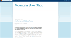 Desktop Screenshot of mountainbikingskills.blogspot.com