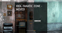 Desktop Screenshot of idolfanaticzone.blogspot.com