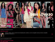 Tablet Screenshot of fanclubofficialdemilovatouruguay.blogspot.com