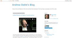 Desktop Screenshot of andrewdoble.blogspot.com