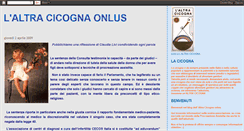 Desktop Screenshot of laltracicogna.blogspot.com