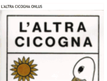 Tablet Screenshot of laltracicogna.blogspot.com