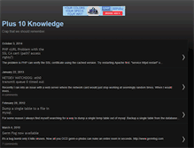 Tablet Screenshot of plus10.blogspot.com