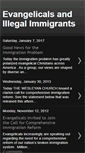 Mobile Screenshot of evangelicals-and-illegal-immigrants.blogspot.com