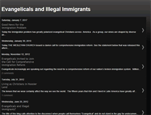 Tablet Screenshot of evangelicals-and-illegal-immigrants.blogspot.com