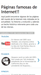 Mobile Screenshot of paginasfamosasdeinternet.blogspot.com