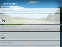 Tablet Screenshot of karinsmedieproduktion.blogspot.com