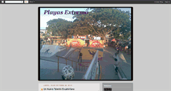 Desktop Screenshot of playasextremo.blogspot.com