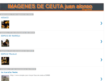 Tablet Screenshot of ceutaenimagenes.blogspot.com