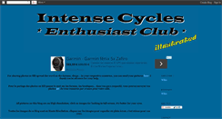 Desktop Screenshot of intense-cycles-enthusiast-club.blogspot.com