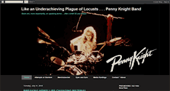 Desktop Screenshot of pennyknightband.blogspot.com