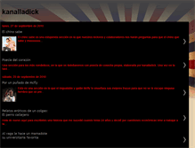 Tablet Screenshot of kanalladick.blogspot.com